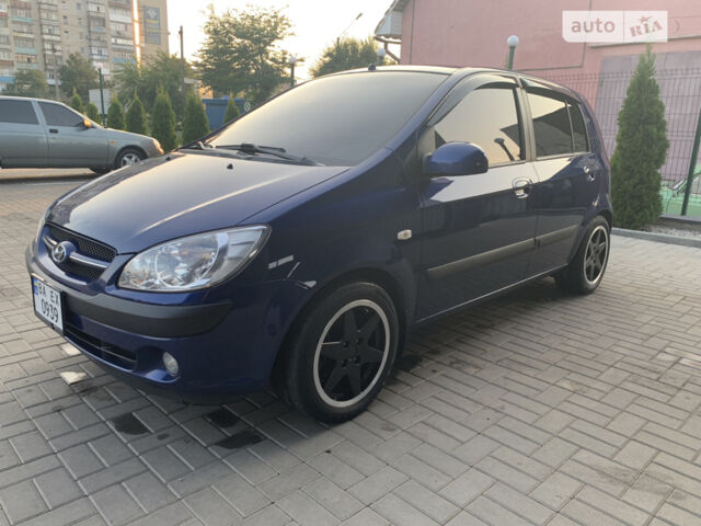 Синий Хендай Гетц, объемом двигателя 1.59 л и пробегом 161 тыс. км за 5500 $, фото 1 на Automoto.ua
