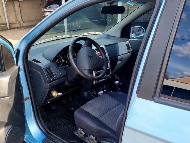 Синій Хендай Гетц, об'ємом двигуна 1.4 л та пробігом 196 тис. км за 4500 $, фото 1 на Automoto.ua