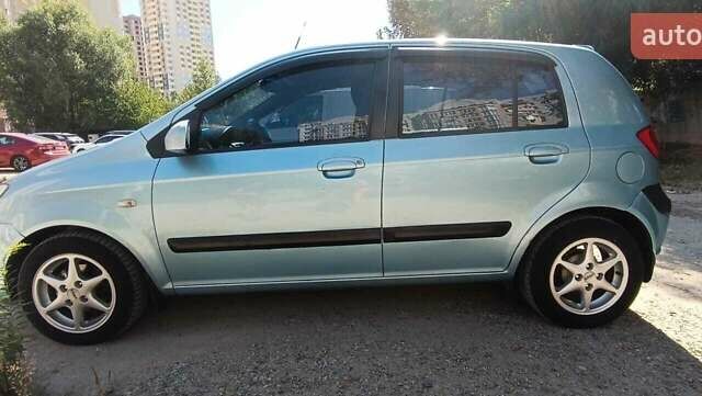 Синій Хендай Гетц, об'ємом двигуна 1.4 л та пробігом 172 тис. км за 5700 $, фото 1 на Automoto.ua