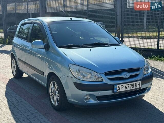 Синий Хендай Гетц, объемом двигателя 1.4 л и пробегом 166 тыс. км за 5700 $, фото 1 на Automoto.ua