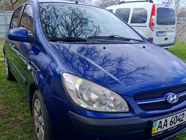 Синій Хендай Гетц, об'ємом двигуна 1.6 л та пробігом 230 тис. км за 3700 $, фото 1 на Automoto.ua
