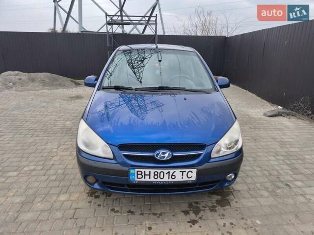 Синий Хендай Гетц, объемом двигателя 1.4 л и пробегом 150 тыс. км за 5500 $, фото 1 на Automoto.ua