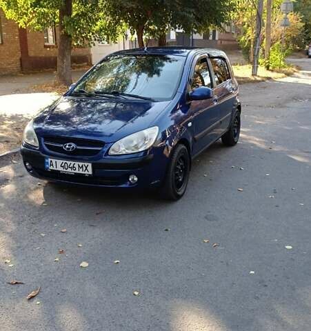 Синій Хендай Гетц, об'ємом двигуна 1.4 л та пробігом 163 тис. км за 4700 $, фото 1 на Automoto.ua