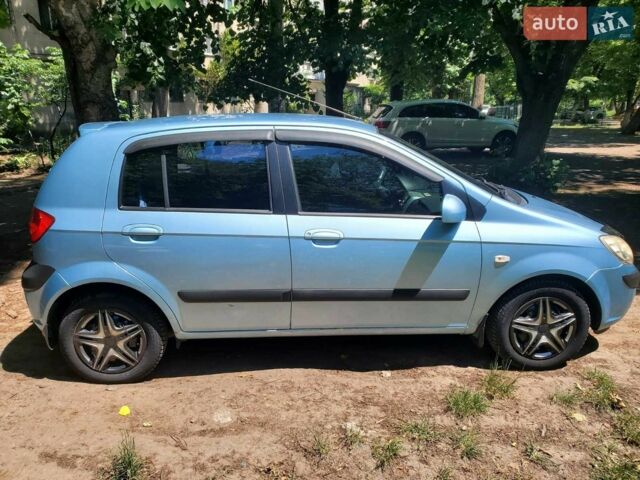 Синій Хендай Гетц, об'ємом двигуна 1.4 л та пробігом 78 тис. км за 7000 $, фото 1 на Automoto.ua