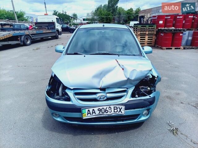 Синий Хендай Гетц, объемом двигателя 1.4 л и пробегом 113 тыс. км за 1700 $, фото 1 на Automoto.ua