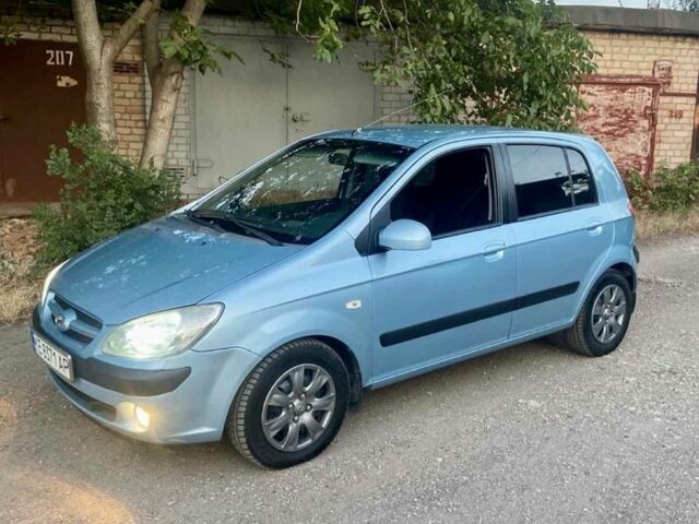 Синий Хендай Гетц, объемом двигателя 1.4 л и пробегом 158 тыс. км за 5500 $, фото 1 на Automoto.ua