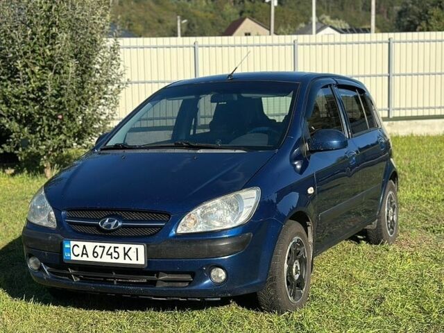 Синій Хендай Гетц, об'ємом двигуна 1.59 л та пробігом 275 тис. км за 3700 $, фото 1 на Automoto.ua