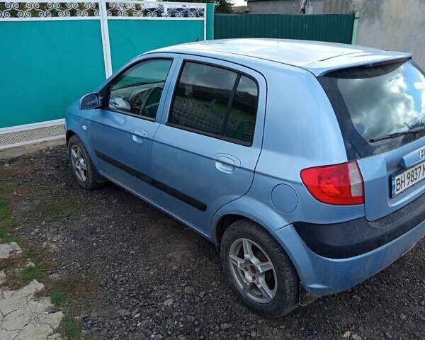 Синий Хендай Гетц, объемом двигателя 1.6 л и пробегом 270 тыс. км за 5000 $, фото 1 на Automoto.ua