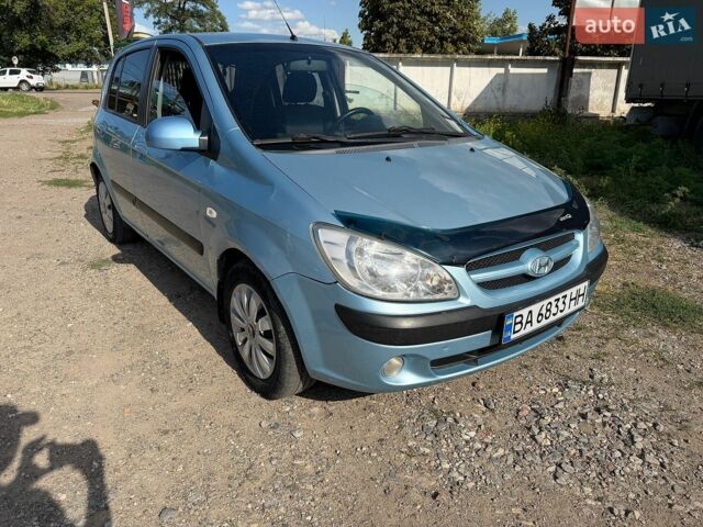 Синій Хендай Гетц, об'ємом двигуна 1.4 л та пробігом 240 тис. км за 4700 $, фото 1 на Automoto.ua
