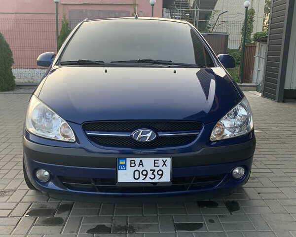 Синий Хендай Гетц, объемом двигателя 1.59 л и пробегом 161 тыс. км за 5500 $, фото 1 на Automoto.ua