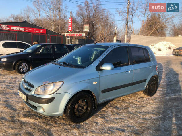 Синій Хендай Гетц, об'ємом двигуна 1.4 л та пробігом 250 тис. км за 3200 $, фото 1 на Automoto.ua