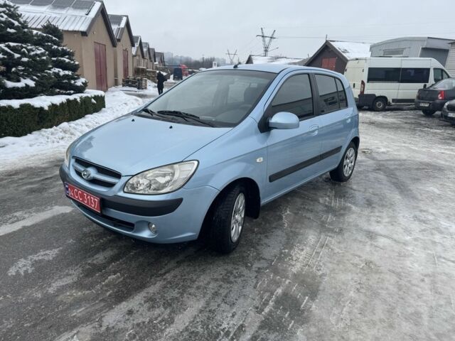 Синий Хендай Гетц, объемом двигателя 1.4 л и пробегом 205 тыс. км за 5800 $, фото 1 на Automoto.ua