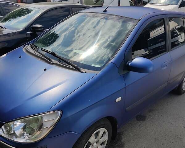 Синій Хендай Гетц, об'ємом двигуна 1.6 л та пробігом 322 тис. км за 4600 $, фото 1 на Automoto.ua