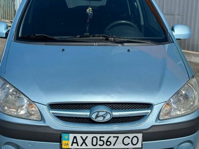 Синій Хендай Гетц, об'ємом двигуна 1.4 л та пробігом 133 тис. км за 5800 $, фото 1 на Automoto.ua