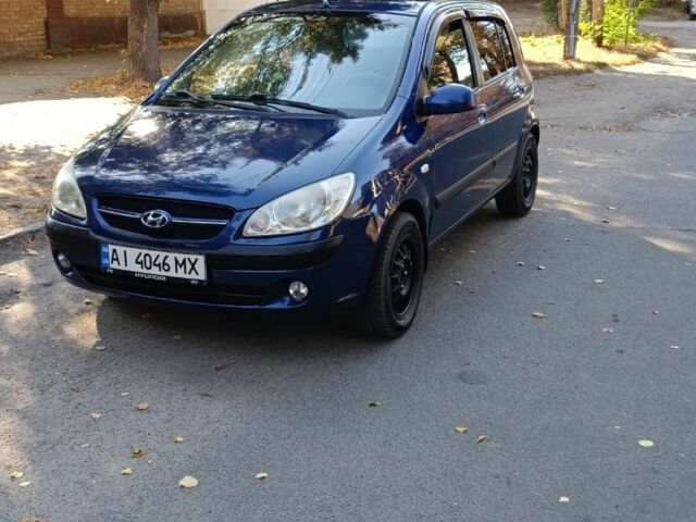 Синій Хендай Гетц, об'ємом двигуна 1.4 л та пробігом 163 тис. км за 4700 $, фото 1 на Automoto.ua