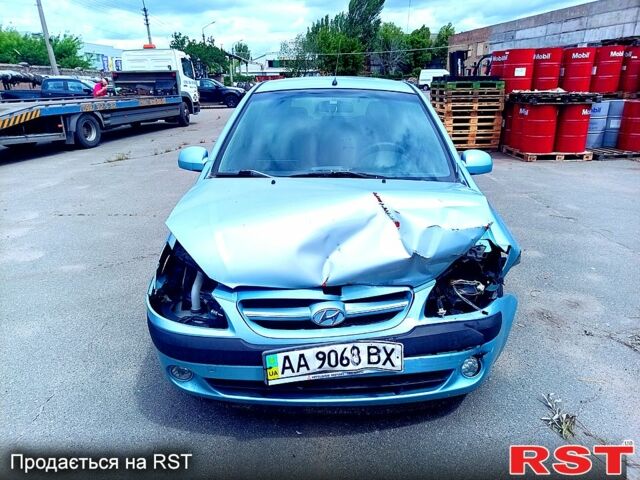 Синій Хендай Гетц, об'ємом двигуна 1.4 л та пробігом 1130 тис. км за 2500 $, фото 1 на Automoto.ua