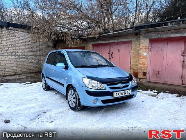 Синій Хендай Гетц, об'ємом двигуна 1.4 л та пробігом 200 тис. км за 5500 $, фото 1 на Automoto.ua