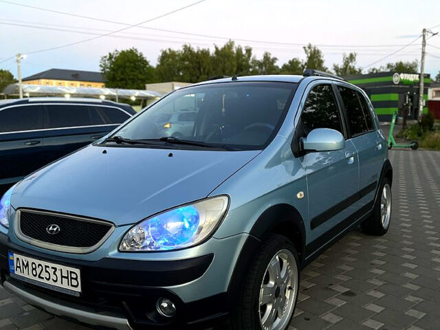 Синій Хендай Гетц, об'ємом двигуна 1.4 л та пробігом 182 тис. км за 4800 $, фото 1 на Automoto.ua