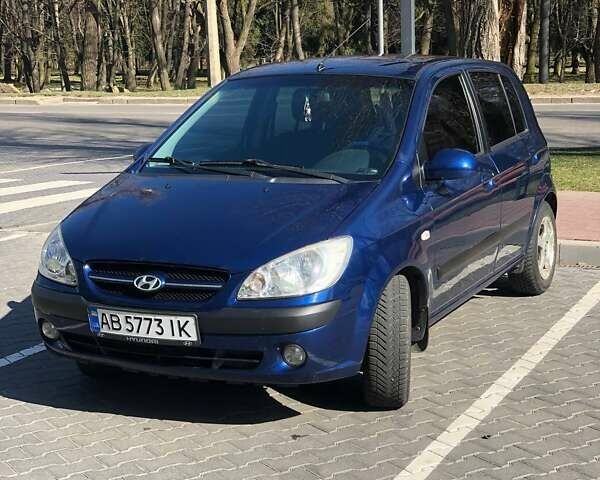 Синій Хендай Гетц, об'ємом двигуна 1.4 л та пробігом 170 тис. км за 6500 $, фото 1 на Automoto.ua