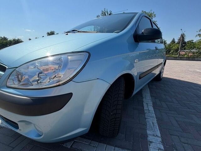 Синий Хендай Гетц, объемом двигателя 1.4 л и пробегом 125 тыс. км за 4000 $, фото 1 на Automoto.ua
