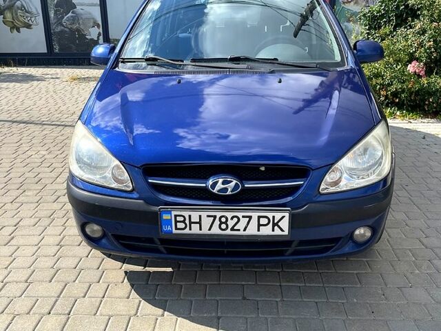Синий Хендай Гетц, объемом двигателя 1.4 л и пробегом 150 тыс. км за 4800 $, фото 1 на Automoto.ua