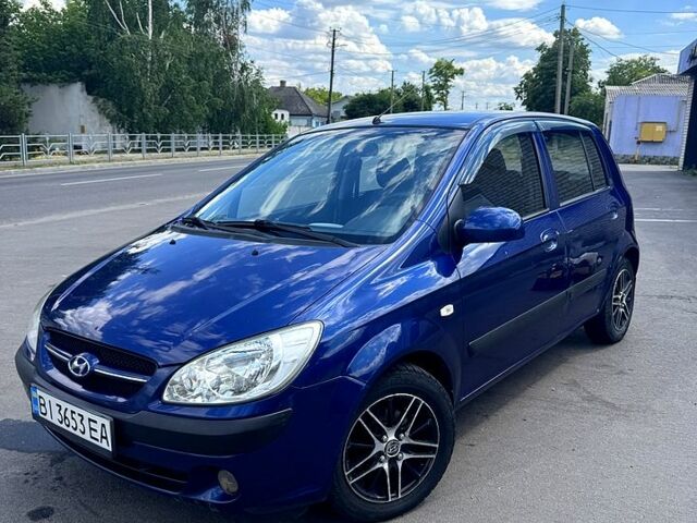 Синій Хендай Гетц, об'ємом двигуна 1.4 л та пробігом 170 тис. км за 5000 $, фото 1 на Automoto.ua