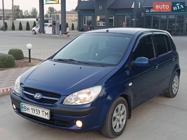 Синий Хендай Гетц, объемом двигателя 1.4 л и пробегом 186 тыс. км за 4200 $, фото 1 на Automoto.ua