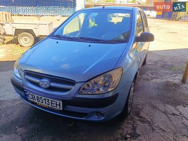 Синий Хендай Гетц, объемом двигателя 1.09 л и пробегом 235 тыс. км за 3700 $, фото 1 на Automoto.ua
