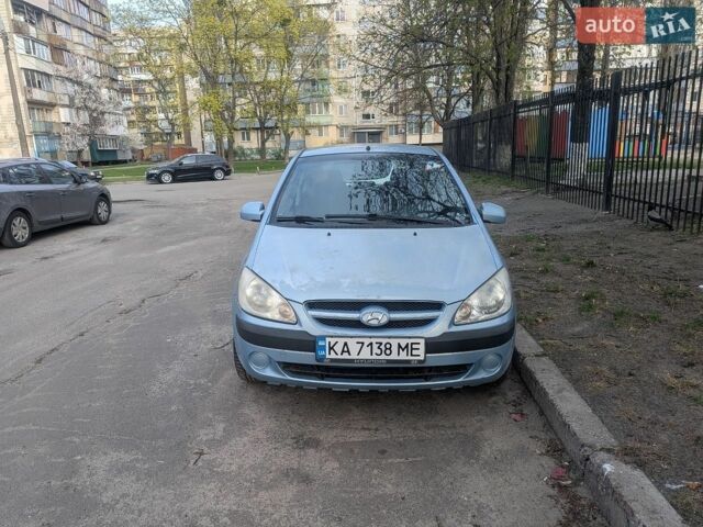 Синий Хендай Гетц, объемом двигателя 1.09 л и пробегом 159 тыс. км за 2500 $, фото 1 на Automoto.ua
