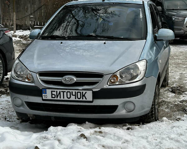 Синій Хендай Гетц, об'ємом двигуна 1.4 л та пробігом 161 тис. км за 5500 $, фото 1 на Automoto.ua