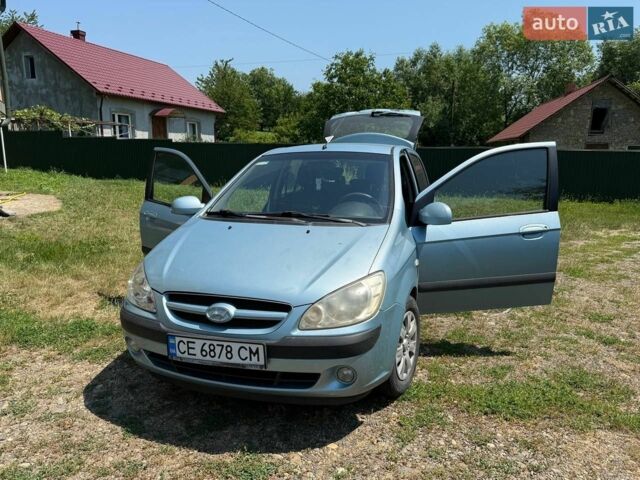 Синий Хендай Гетц, объемом двигателя 1.4 л и пробегом 133 тыс. км за 4900 $, фото 1 на Automoto.ua