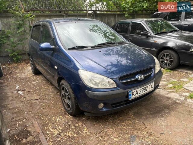 Синій Хендай Гетц, об'ємом двигуна 1.6 л та пробігом 182 тис. км за 5100 $, фото 1 на Automoto.ua