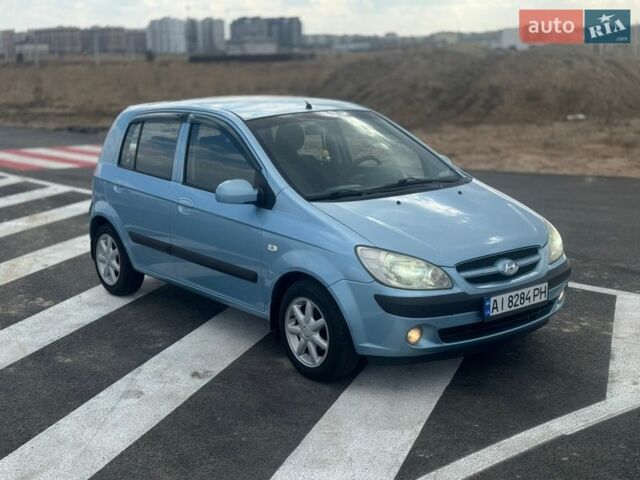 Синій Хендай Гетц, об'ємом двигуна 1.4 л та пробігом 187 тис. км за 5999 $, фото 1 на Automoto.ua