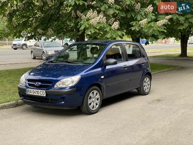 Синій Хендай Гетц, об'ємом двигуна 1.1 л та пробігом 169 тис. км за 4850 $, фото 1 на Automoto.ua