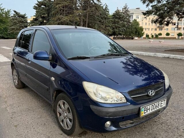 Синий Хендай Гетц, объемом двигателя 1.4 л и пробегом 121 тыс. км за 3300 $, фото 1 на Automoto.ua