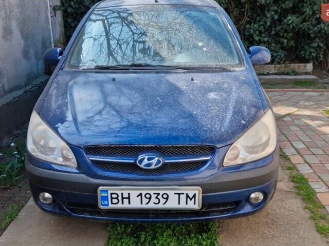 Синий Хендай Гетц, объемом двигателя 1.4 л и пробегом 183 тыс. км за 3400 $, фото 1 на Automoto.ua