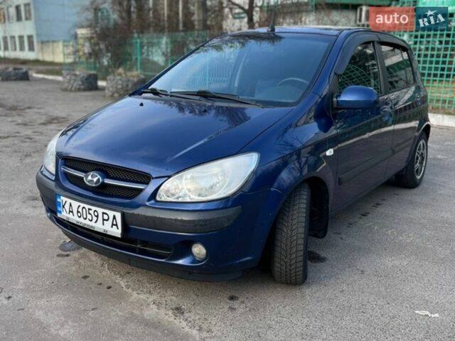 Синий Хендай Гетц, объемом двигателя 1.6 л и пробегом 177 тыс. км за 4999 $, фото 1 на Automoto.ua