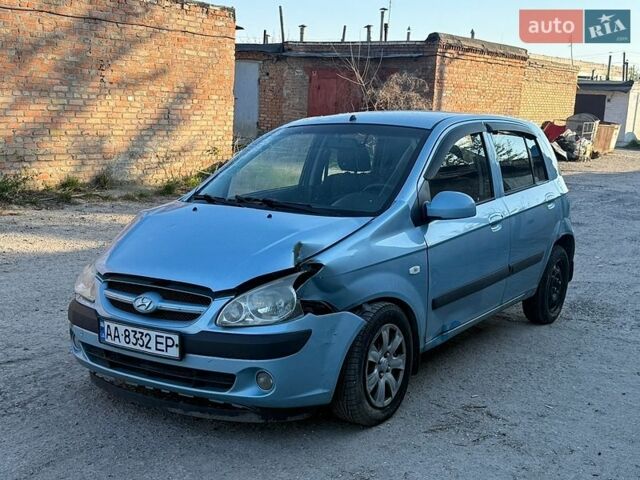 Синий Хендай Гетц, объемом двигателя 1.6 л и пробегом 165 тыс. км за 2750 $, фото 1 на Automoto.ua