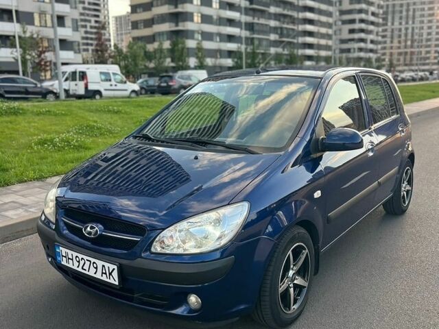 Синий Хендай Гетц, объемом двигателя 1.4 л и пробегом 164 тыс. км за 5400 $, фото 1 на Automoto.ua