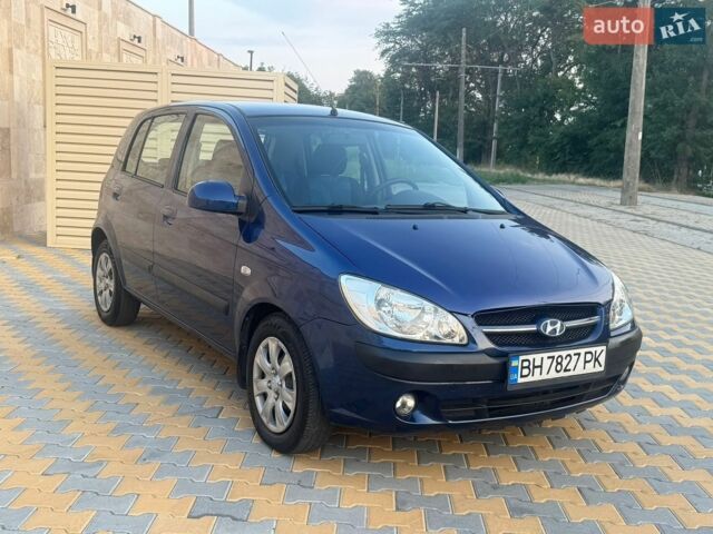 Синий Хендай Гетц, объемом двигателя 1.4 л и пробегом 147 тыс. км за 4900 $, фото 1 на Automoto.ua