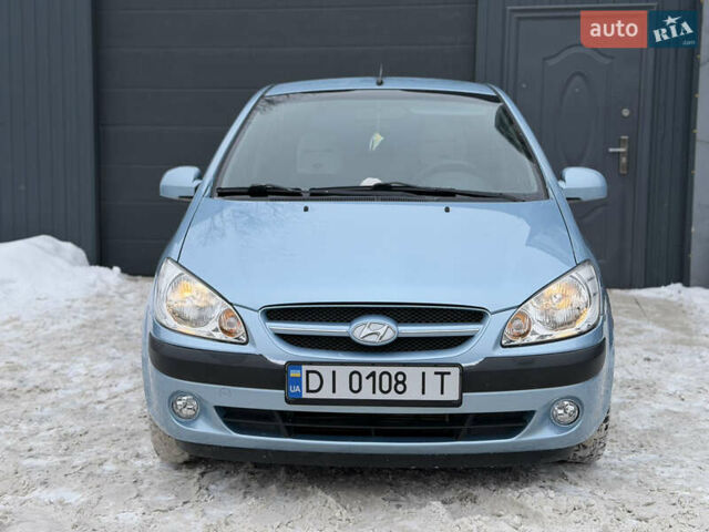 Синий Хендай Гетц, объемом двигателя 1.4 л и пробегом 162 тыс. км за 5500 $, фото 1 на Automoto.ua