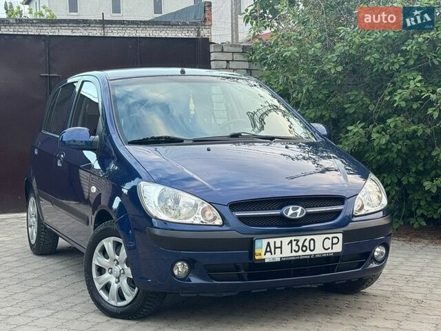 Синий Хендай Гетц, объемом двигателя 1.4 л и пробегом 126 тыс. км за 4700 $, фото 1 на Automoto.ua