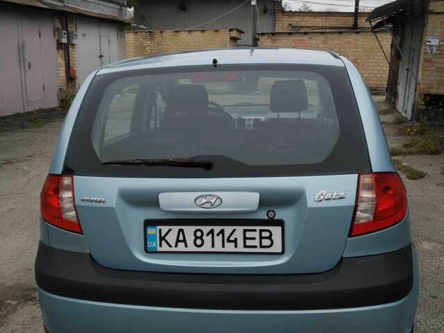 Синій Хендай Гетц, об'ємом двигуна 1.4 л та пробігом 216 тис. км за 3000 $, фото 1 на Automoto.ua
