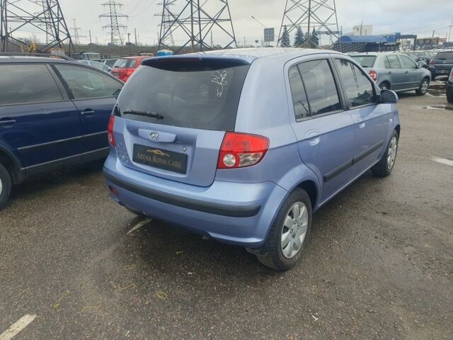 Синий Хендай Гетц, объемом двигателя 0 л и пробегом 220 тыс. км за 3550 $, фото 1 на Automoto.ua