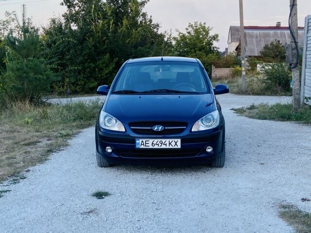 Синий Хендай Гетц, объемом двигателя 1.4 л и пробегом 154 тыс. км за 6200 $, фото 1 на Automoto.ua