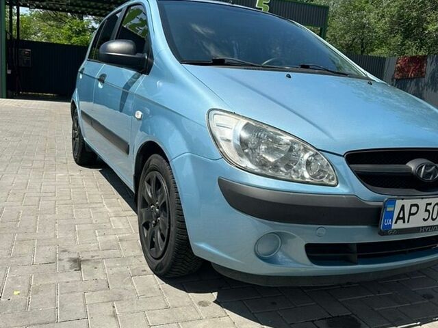 Синій Хендай Гетц, об'ємом двигуна 1.09 л та пробігом 203 тис. км за 3600 $, фото 1 на Automoto.ua