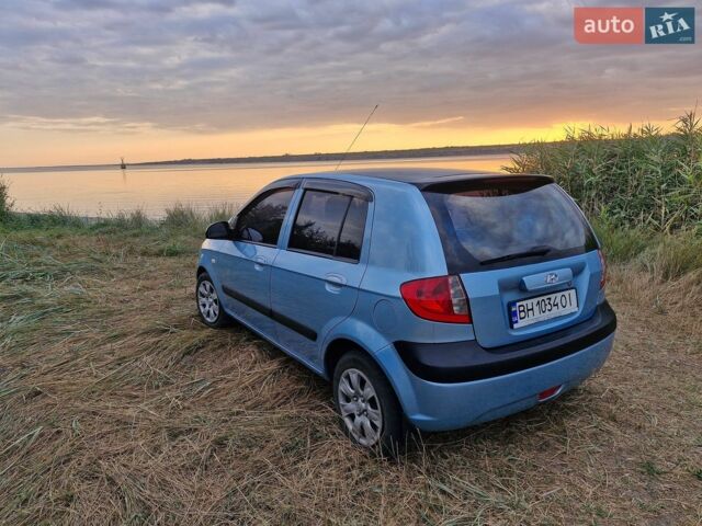 Синій Хендай Гетц, об'ємом двигуна 1.4 л та пробігом 248 тис. км за 4500 $, фото 1 на Automoto.ua