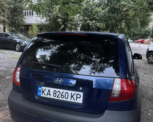 Синий Хендай Гетц, объемом двигателя 1.6 л и пробегом 270 тыс. км за 3400 $, фото 1 на Automoto.ua