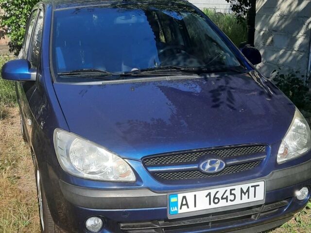 Синій Хендай Гетц, об'ємом двигуна 1.4 л та пробігом 170 тис. км за 6500 $, фото 1 на Automoto.ua