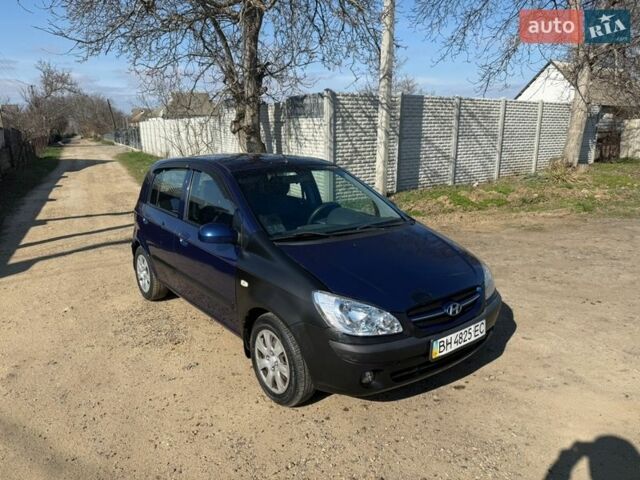 Синий Хендай Гетц, объемом двигателя 1.4 л и пробегом 101 тыс. км за 3850 $, фото 1 на Automoto.ua
